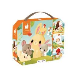 Puzzle v kufříku 4v1 Farma Puzzle v kufříku 4v1 Farma