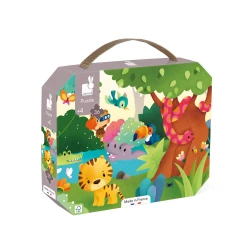 Puzzle v kufříku Džungle 36 ks