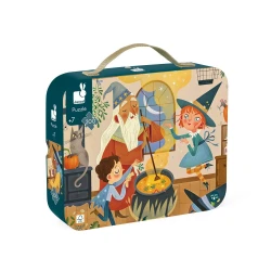 Puzzle v kufříku Magická škola 200 ks