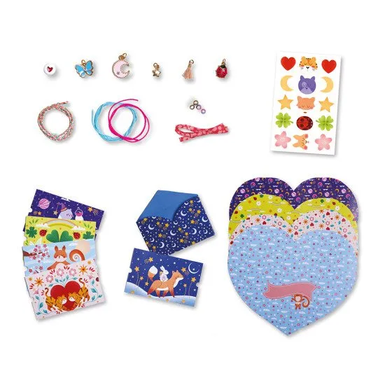 Kreativní sada pro vytváření náramků přání nebo přátelství.
