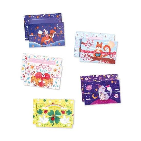 Kreativní sada pro vytváření náramků přání nebo přátelství.