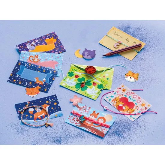 Kreativní sada pro vytváření náramků přání nebo přátelství.