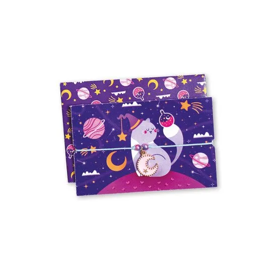 Kreativní sada pro vytváření náramků přání nebo přátelství.