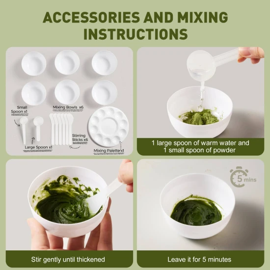 Přírodní rostlinné prstové barvy v prášku pro děti – omyvatelné a bezpečné