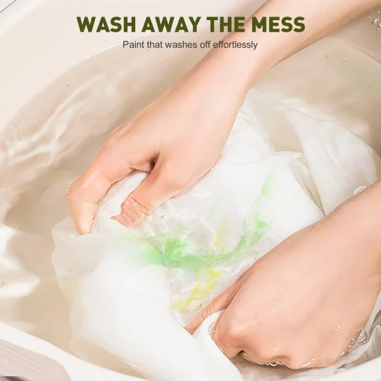 Přírodní rostlinné prstové barvy v prášku pro děti – omyvatelné a bezpečné