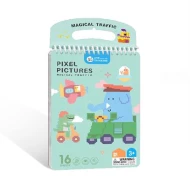 Pixel Art Omalovánky Dopravní prostředky