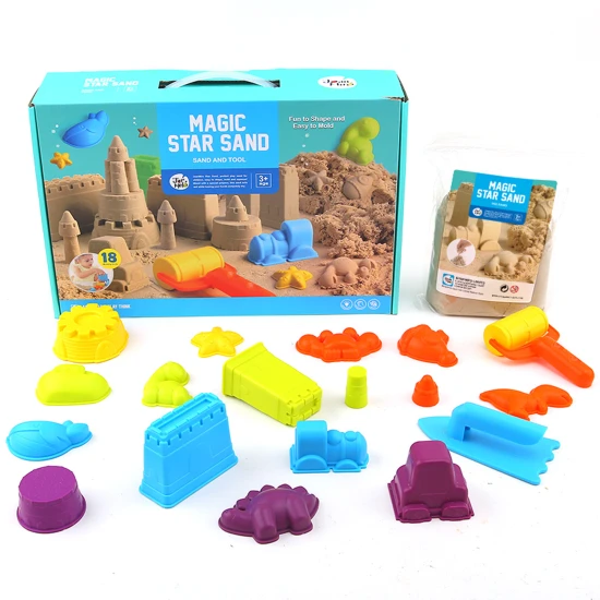 Kinetický písek sada Deluxe