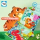 Magnetické svítící puzzle 3v1 Dinosauři