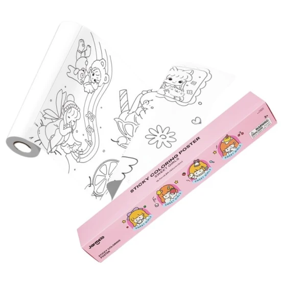 Samolepicí omalovánka v roli Sweet girls 3 m Jarmelo