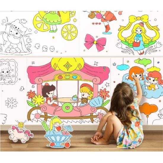 Samolepicí omalovánka v roli Sweet girls 3 m Jarmelo