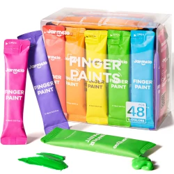 Prstové barvy na cesty 48 ks Prstové barvy na cesty 48 ks