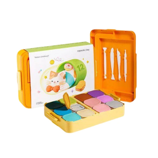 Plastelína v boxu 12 ks