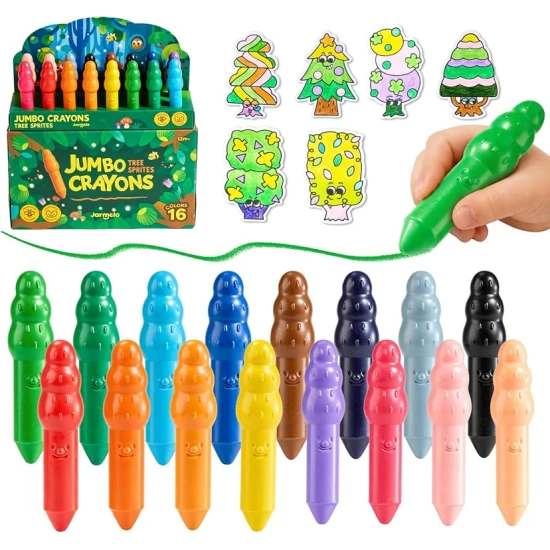Jarmelo Jumbo voskovky Tree Sprites 16 ks – model JA99377