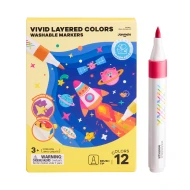 Vivid layered Fixy Omyvatelné 12 ks