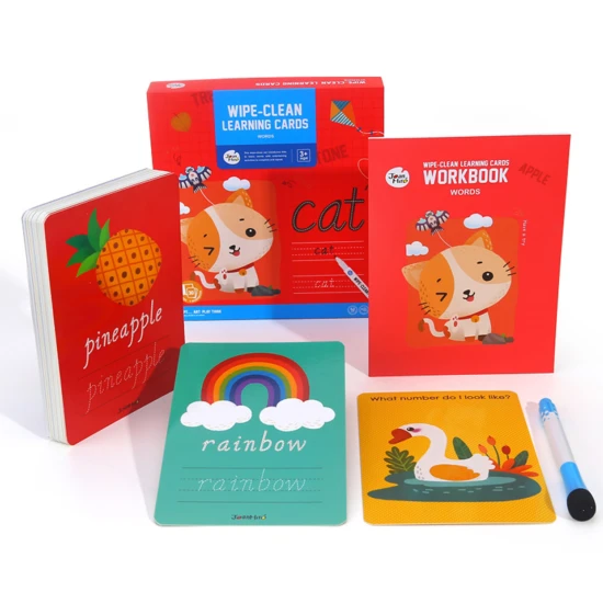 Jar Melo stírací edukativní kartičky – anglická slova EN, stírací fix, edukační hra.