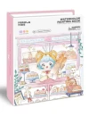 Kreativní kniha Malování vodovými barvami Dessert Princess