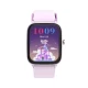 Fialové dětské Kiddoboo smart hodinky Lilac s monitorováním různých každodenních aktivit, barevným displejem a pohodlným řemínkem.