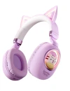 Bezdrátová dětská sluchátka Delulu Lavender