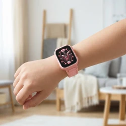 Dětské smart hodinky Kiddoboo x Lagenio WatchMe AI K10 4G Pink