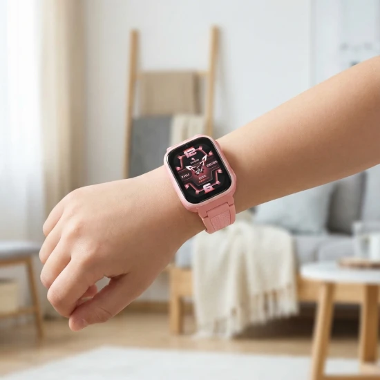 Dětské chytré hodinky Kiddoboo x Lagenio WatchMe AI K10 4G Pink