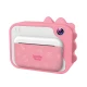 Kiddoboo FotoFun 2 Dino Pink dětský fotoaparát - růžový fotoaparát s okamžitým tiskem pro děti, s barevnými fixy a zábavnými fotorámečky.