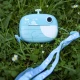 Kiddoboo FotoFun 2 Whale Blue dětský fotoaparát - modrý fotoaparát s okamžitým tiskem pro děti, s barevnými fixy a zábavnými fotorámečky.