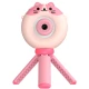 Růžový dětský fotoaparát Kiddoboo FotoFun Instapic Pink - digitální fotoaparát s přední a zadní kamerou, selfie režimem a přehráváním hudby.