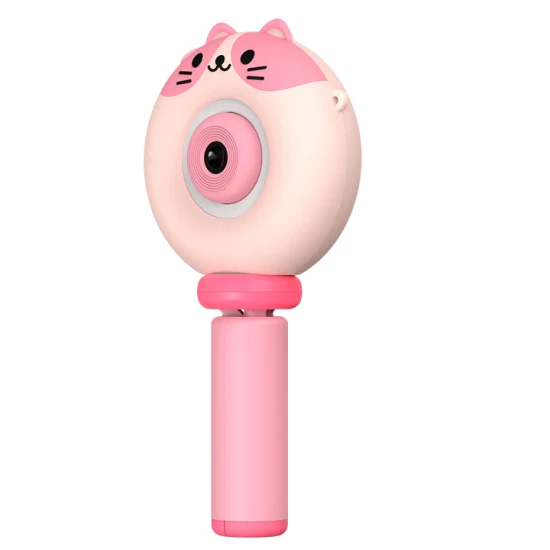 Růžový dětský fotoaparát Kiddoboo FotoFun Instapic Pink - digitální fotoaparát s přední a zadní kamerou, selfie režimem a přehráváním hudby.