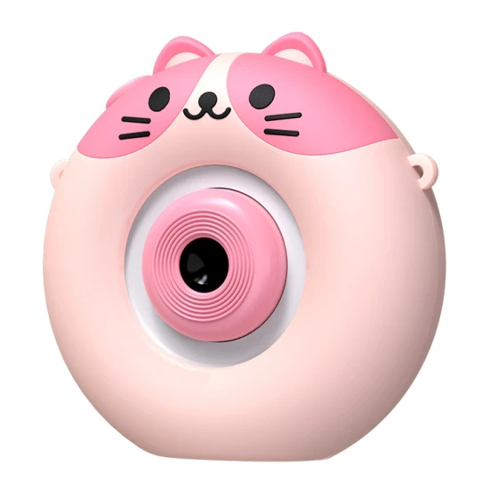 Růžový dětský fotoaparát Kiddoboo FotoFun Instapic Pink - digitální fotoaparát s přední a zadní kamerou, selfie režimem a přehráváním hudby.