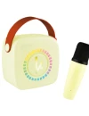 Bluetooth mini karaoke set mikrofon a reproduktor Yellow