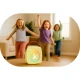 Žlutá karaoke sada Kiddoboo Bluetooth pro děti s mikrofonem, reproduktorem a zábavnými efekty pro děti od 3 let.