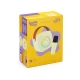 Žlutá karaoke sada Kiddoboo Bluetooth pro děti s mikrofonem, reproduktorem a zábavnými efekty pro děti od 3 let.