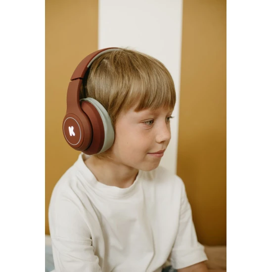 Sluchátka Kidywolf K-Ears Bordeau