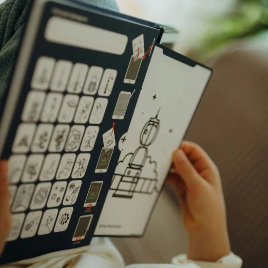 Kreslící tablet Kidydraw mini Galaxy – kreativní svět kreslení pro děti