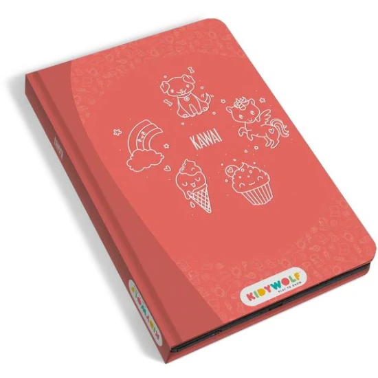 Kidywolf Kreslící tablet Kidydraw mini Kawai Kreslící tablet Kidydraw mini Kawai – kreativní svět kreslení pro děti