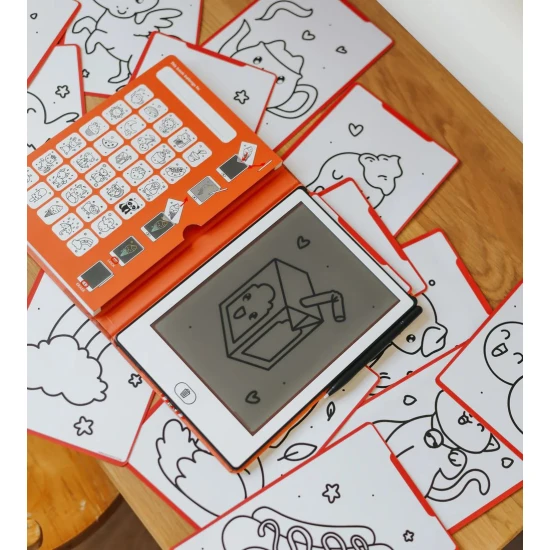 Kidywolf Kreslící tablet Kidydraw mini Kawai Kreslící tablet Kidydraw mini Kawai – kreativní svět kreslení pro děti