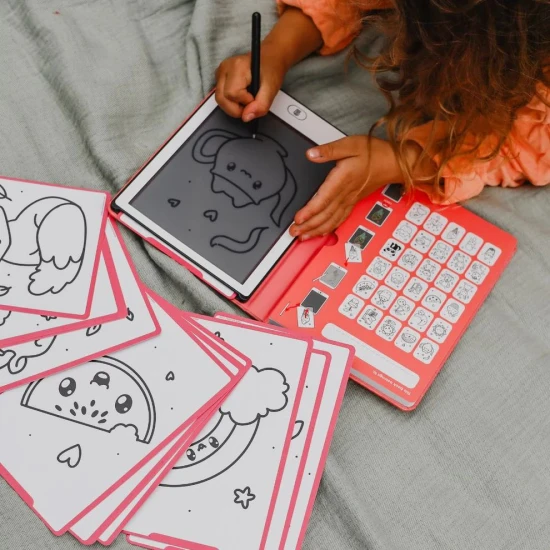Kidywolf Kreslící tablet Kidydraw mini Kawai Kreslící tablet Kidydraw mini Kawai – kreativní svět kreslení pro děti