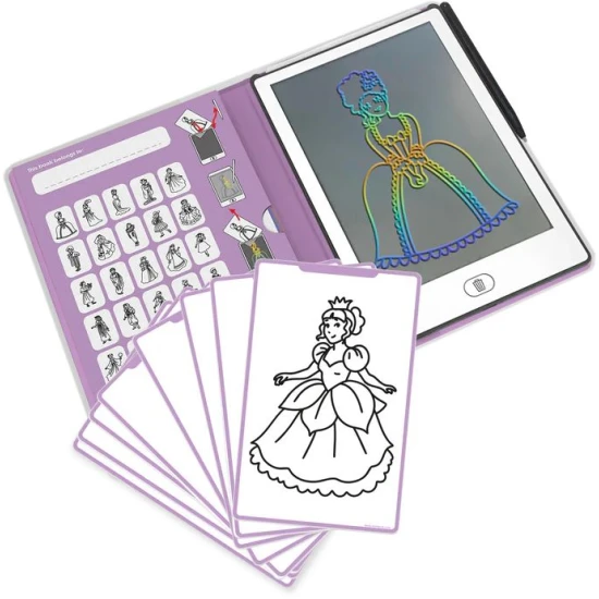 Kidywolf Kreslící tablet Kidydraw mini Princezny Kreslící tablet Kidydraw mini Princezny – kreativní svět kreslení pro děti