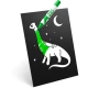 Kreativní sada Kidywolf Kidyneon Green