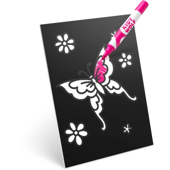 Kreativní sada Kidywolf Kidyneon Pink