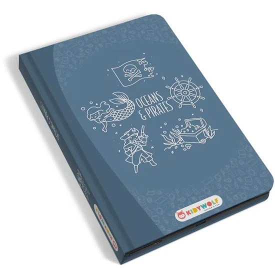 Kidywolf Kreslící tablet Kidydraw mini Oceán a piráti Kreslící tablet Kidydraw mini Oceán a piráti – kreativní svět kreslení pro děti