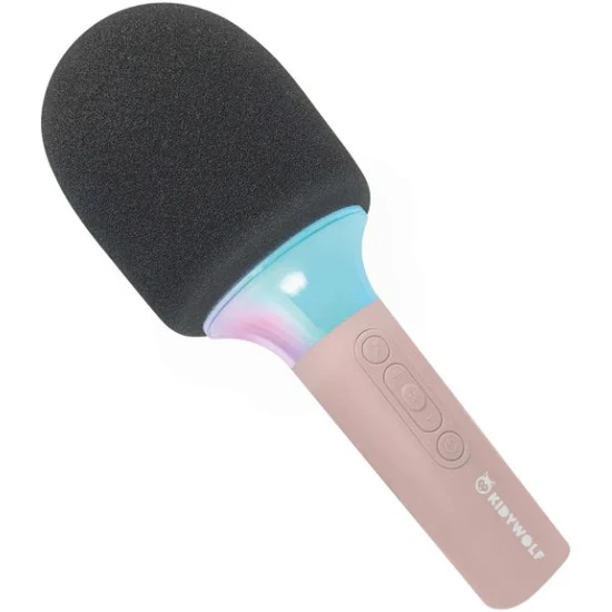 Dětský karaoke mikrofon KIDYMIC s LED osvětlením a měničem hlasu pro dokonalou zábavu