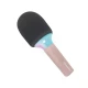 Dětský karaoke mikrofon KIDYMIC s LED osvětlením a měničem hlasu pro dokonalou zábavu