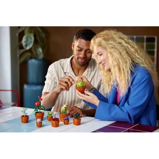 LEGO Miniaturní rostliny 10329 – nádherné modely v terakotových květináčích