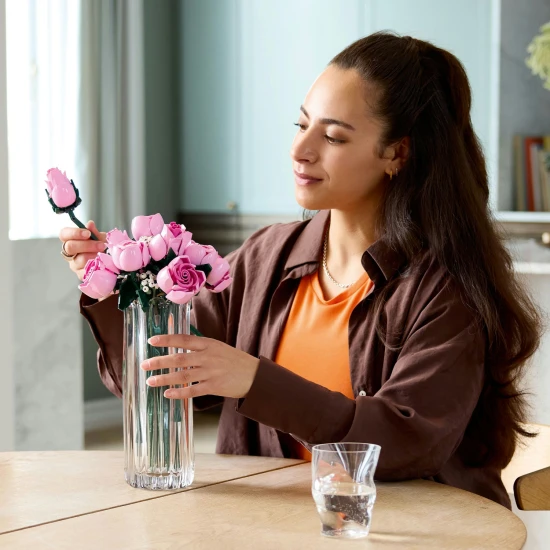 LEGO Botanicals 10374 Kytice růžových růží