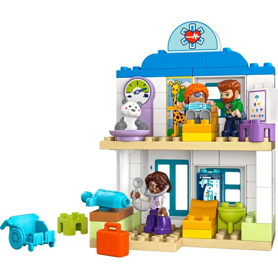 LEGO DUPLO® nemocnice s lékařem, rentgenem a figurkami: Stavebnice pro děti