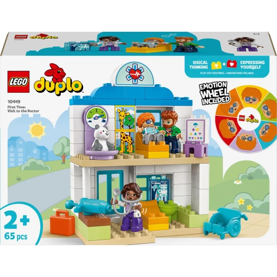 LEGO DUPLO® nemocnice s lékařem, rentgenem a figurkami: Stavebnice pro děti