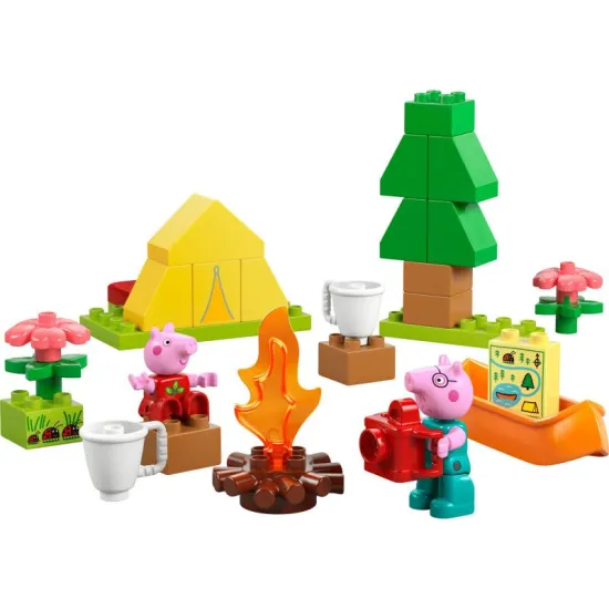 LEGO DUPLO 10452 Kempovačka LEGO® DUPLO® Kempovačka – Dobrodružství s prasátkem Peppa!