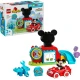 LEGO DUPLO Mickey Mouseův klub s interaktivním kolem a sestavitelným autíčkem	