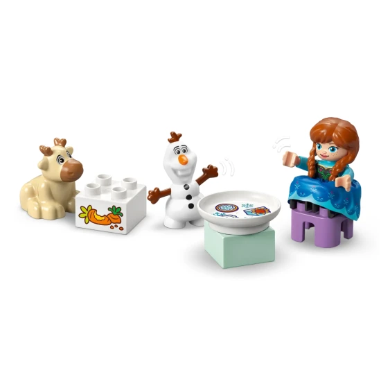 LEGO DUPLO 10455 Ledové království Anna a Elsa a oslava na hradě LEGO DUPLO Ledové království – Anna, Elsa a kouzelná oslava na hradě